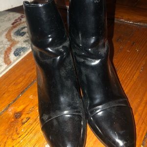 ZARA BLACK ANKLE BOOTIES